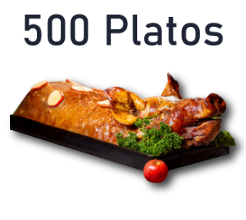 Cojín de Lechona (200-500 Platos)